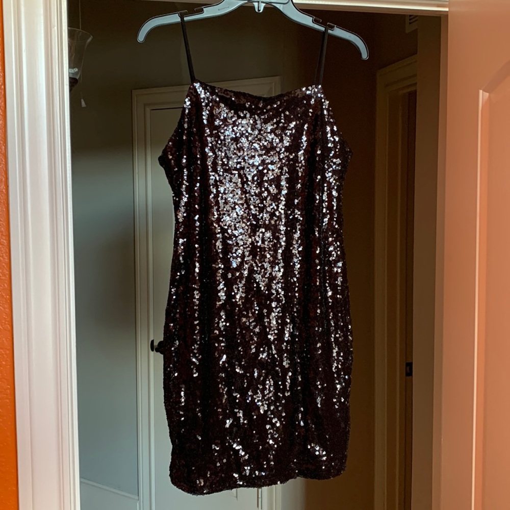Black Sparkly Cocktail Dress